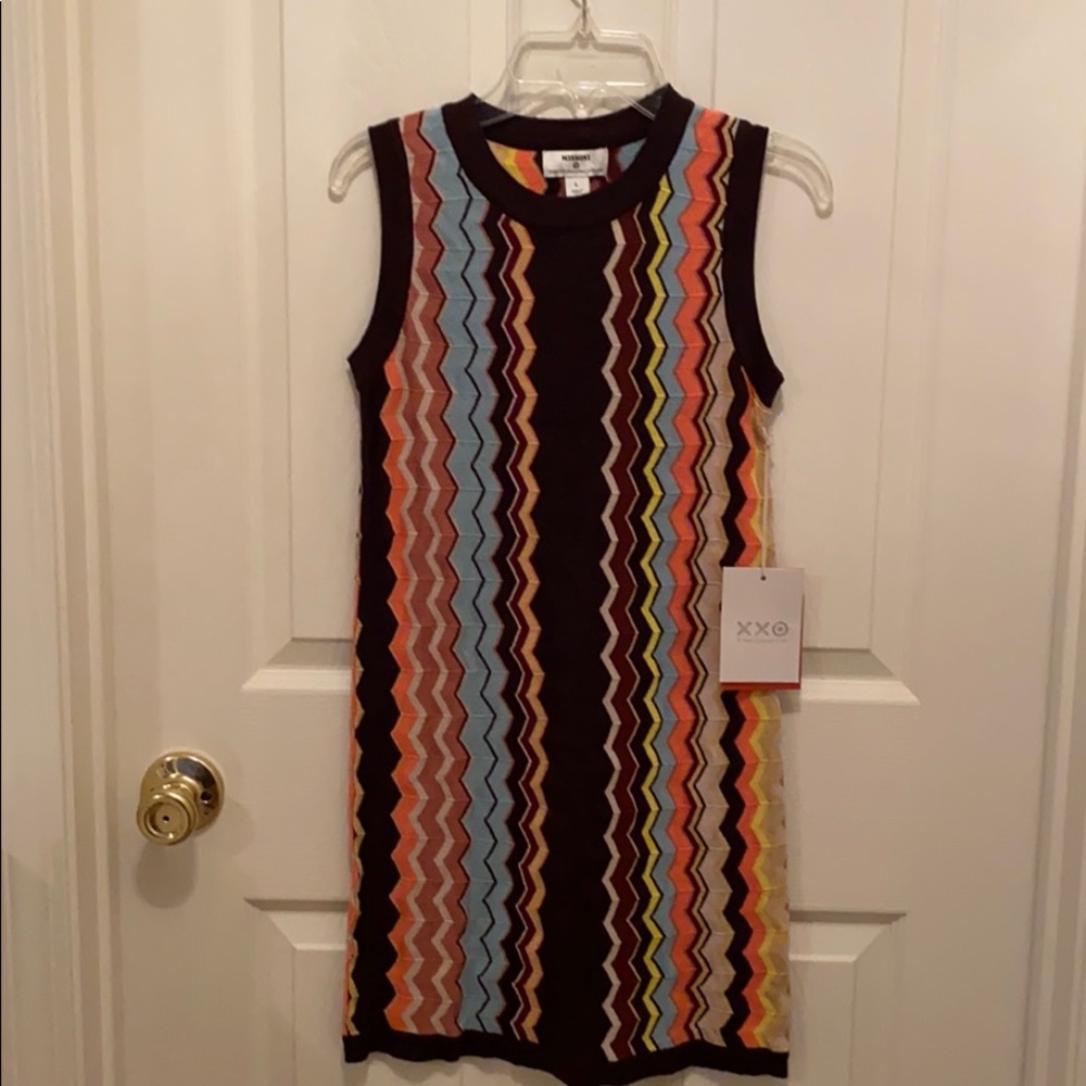 NWT; Missoni for Target zig zag chevron dress - Picture 4 of 15
